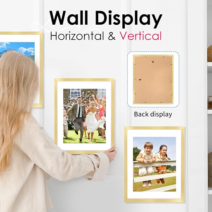 FIXSMITH 11x14 Picture Frame Bulk-6 Pack, Photo Frame - Image 5
