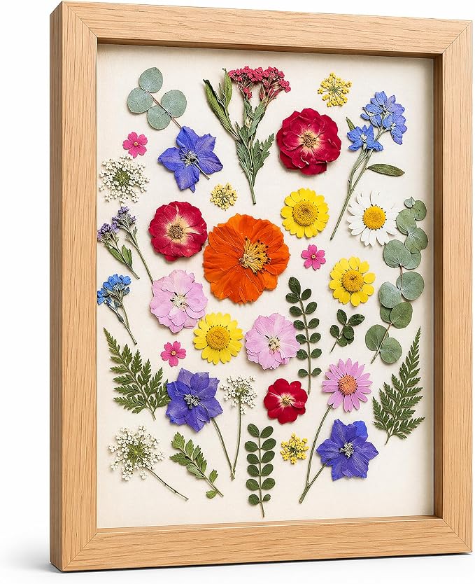 Assorted Dried Flower Petals and Leaves Set - Image 7