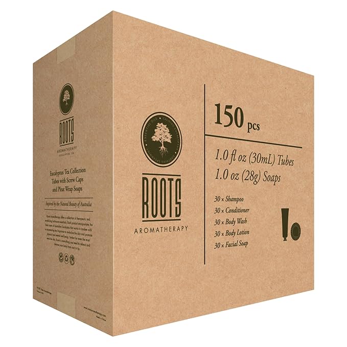 150 Piece Airbnb Essentials for Hosts,Hotel Shampoo & Conditioner Supplies for Guests, Body Wash Lotion & Soap, Travel Size Toiletries Bulk Mini Sets Hygiene Kits Bar Soaps Air Bnb