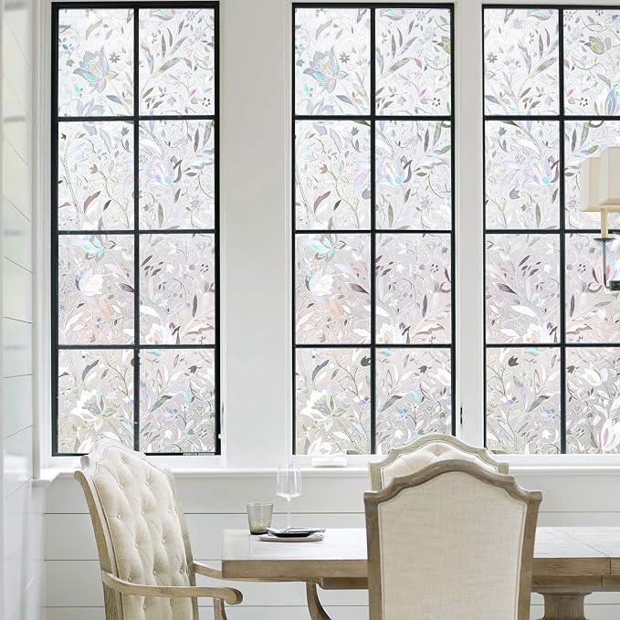 Kromapolis Window Film, Window Privacy Film, Vinyl Glass Covering, Stained - Image 2