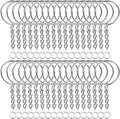 Paxcoo 100Pcs Split Key Chain Rings by PAXCOO