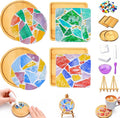 GHAHILI 4 Sets DIY Mosaic Kits for Adults by Unknown