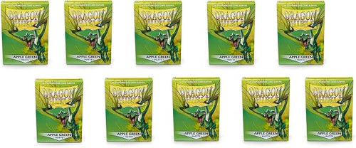 10 Packs Dragon Shield Matte Apple Green Standard Size 100 ct Card Sleeves - Image 2