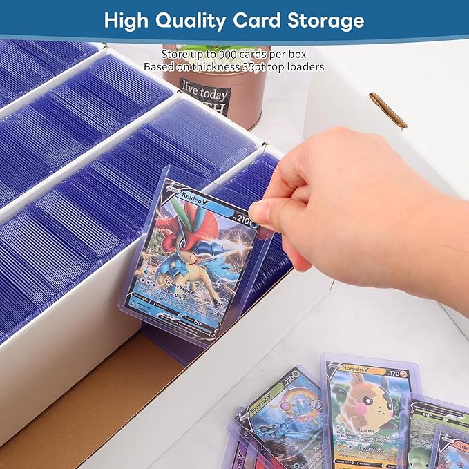 4 Pack Card Storage Box - Image 2