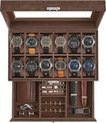 SONGMICS Watch Box, 12-Slot Watch Case Organizer by Unknown