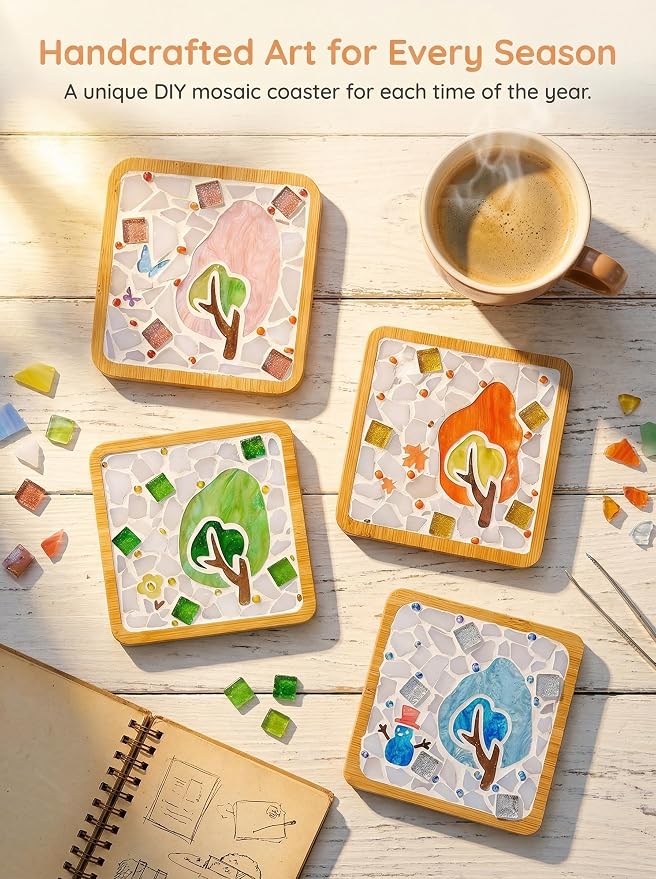 4 Sets DIY Mosaic Kits for Adults - Image 4