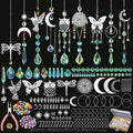 DIY Suncatcher Kit 460pcs Sun Catchers Supplies Arts and Crafts by Worgree