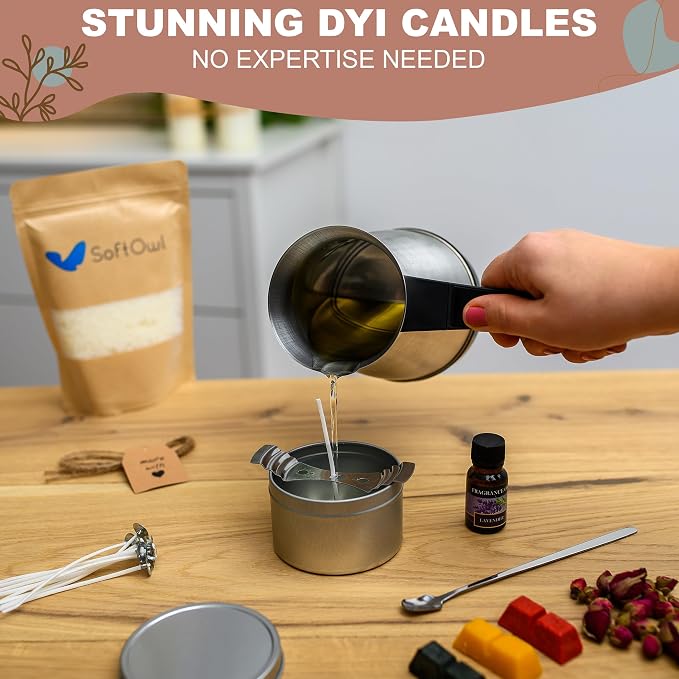 SoftOwl Premium Soy Candle Making Kit - Image 3