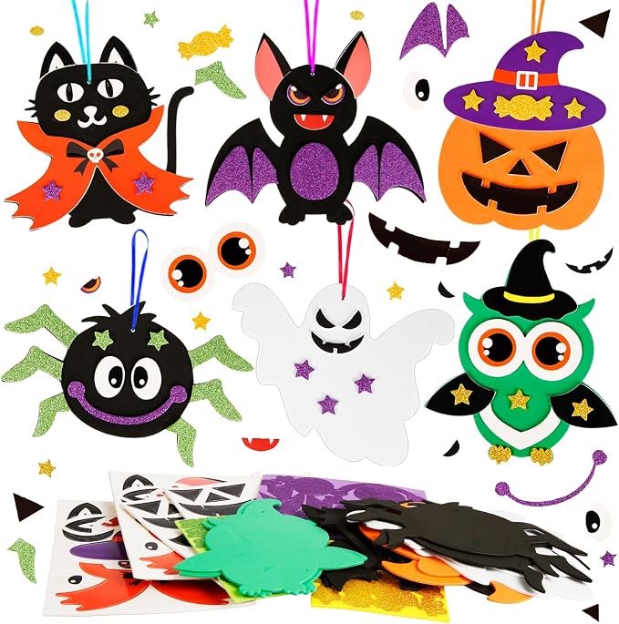 Fennoral 12 Pack Halloween Craft Kit by Fennoral