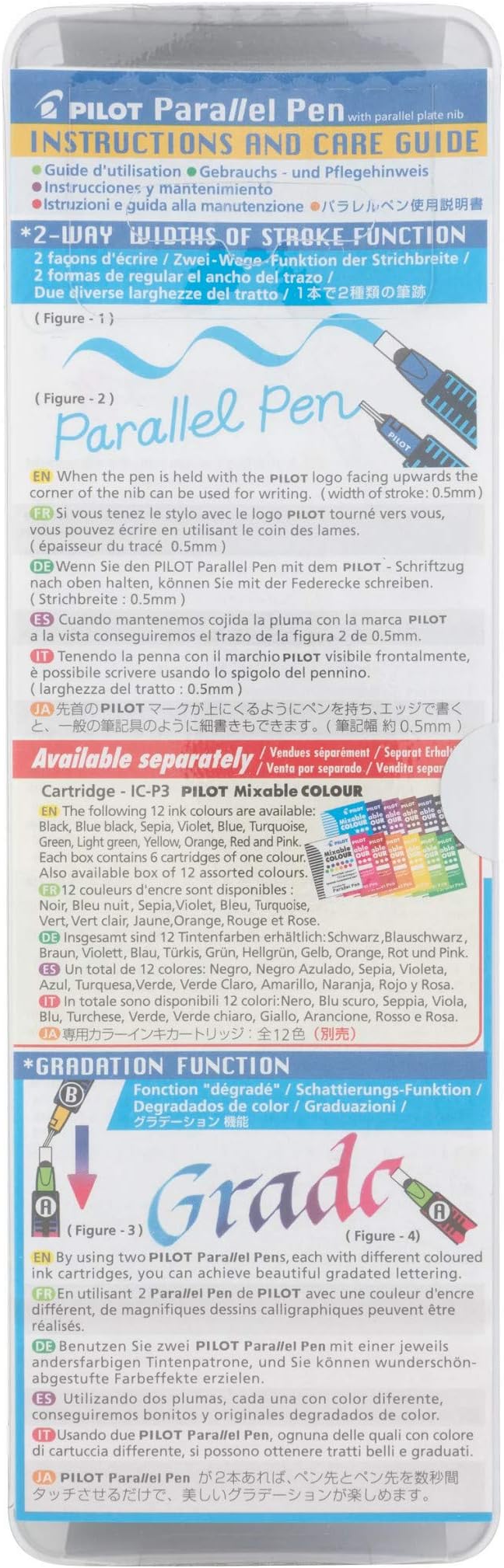 Pilot Parallel Pen Premium Caligraphy Pen Set, 3.0mm Nib - Image 4