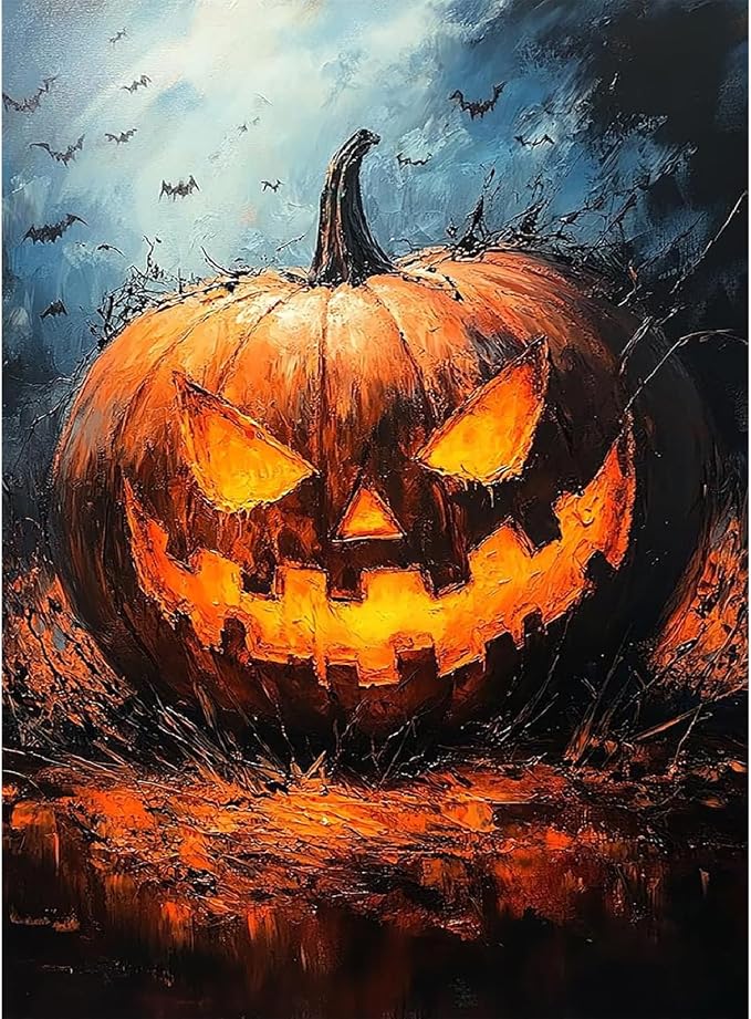 WUDWL Halloween Diamond Art Kits by WUDWL