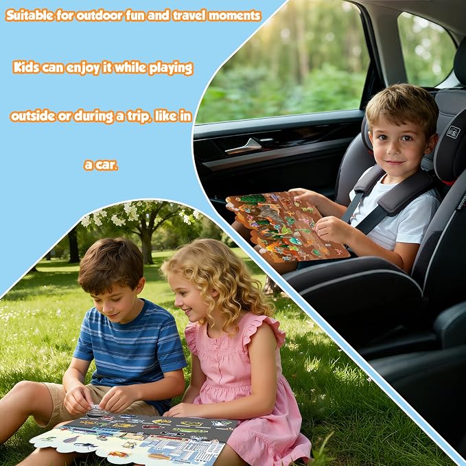 Reusable Sticker Books for Toddlers 2-4 Years - Image 5