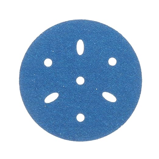 3m 3M-36142 Hookit Blue Abrasive Disc Multi-hole, 3 80 Grade