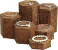 MOOCA Wooden 6 Pcs Hexagon Risers by Mooca