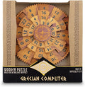 Project Genius Grecian Computer Mechanical Math Puzzle, Wooden Brainteaser Gift by Project+Genius