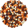 UPINS 1200Pcs Brown Pony Beads for Bracelets Jewelry Making DIY Crafts Brown by UPINS