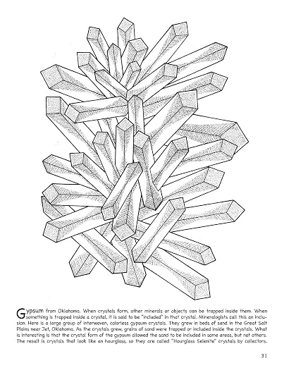 Rocks, Minerals & Crystals: A Coloring & Collecting Book - Image 3