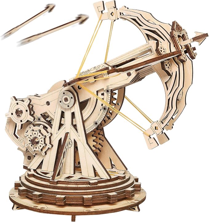 Rowood 3D Wooden Puzzles Catapult Kit by RowoodAssembleArtDecorateLife