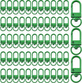 KJML DIY Keychain clip 60pcs Swivel Snap Lobster Claw Keychain Clasps Lanyard by KJMLDIY