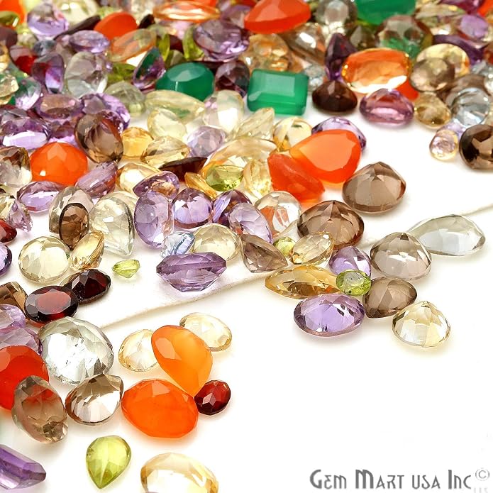 Mixed Gems Natural Loose Gemstones | 100% Natural Loose Gemstones bulk| Grade - Image 3