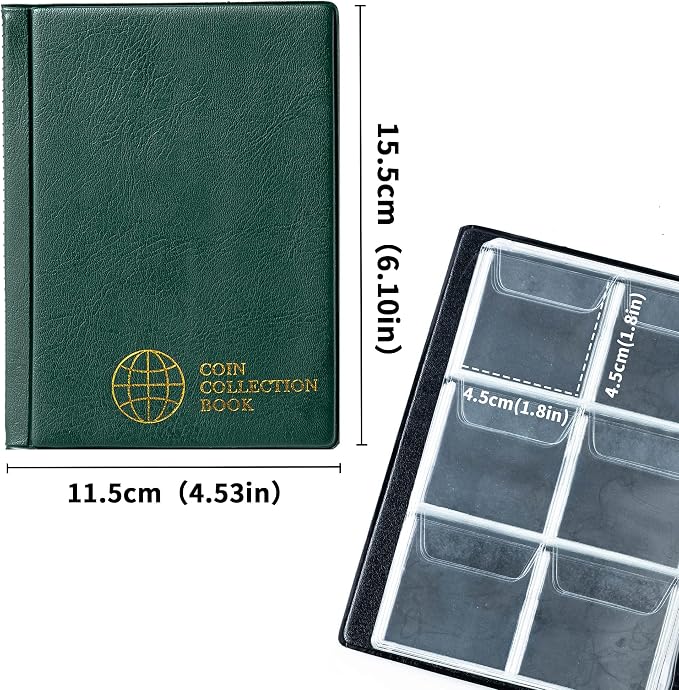 Coin Collection Album 60 Pockets - Image 2
