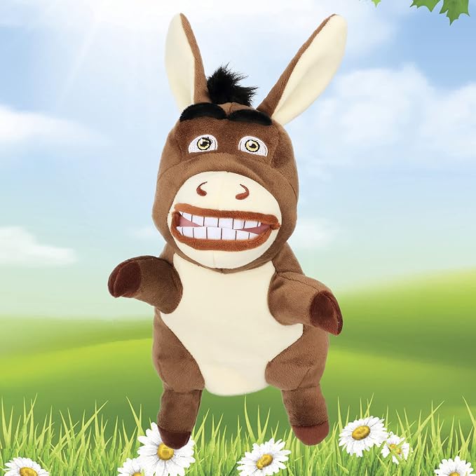 Easfan Donkey Hand Puppet Plush Animal Toy by Easfan