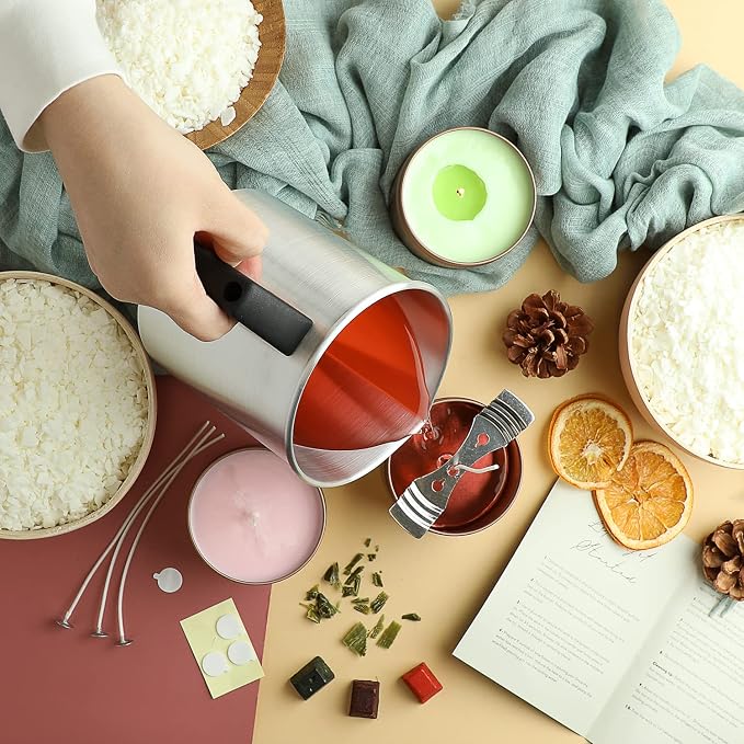 Hearth & Harbor Organic Soy Candle Making Kit - Image 6