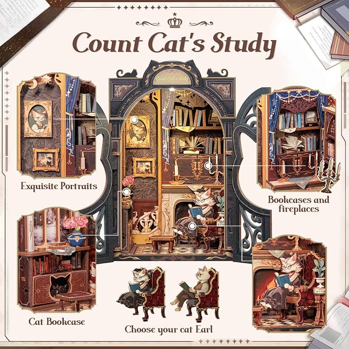 Cutefun Book Nook Kit - Image 5