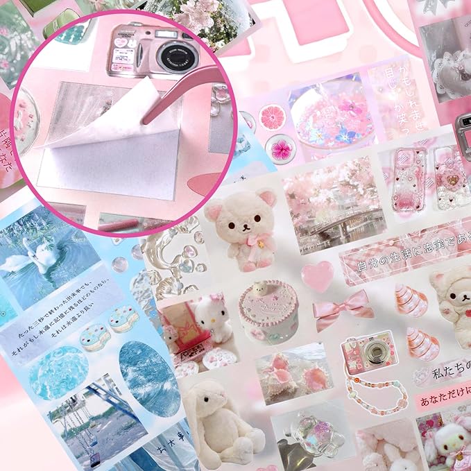 Tmtains 30 Sheets Japanese Sticker Book - Image 5