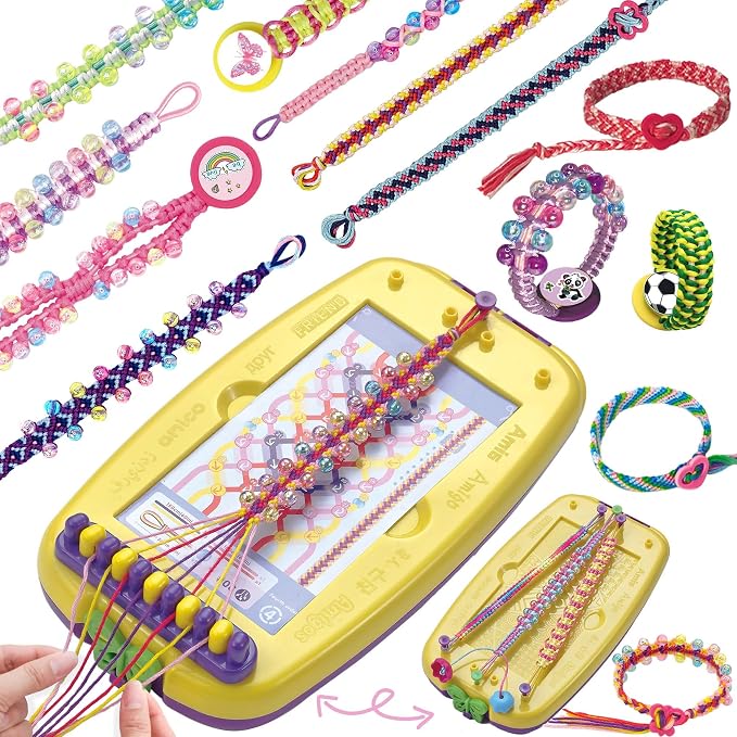 BOLVISEP 2-in-1 Friendship Bracelet Making Kit by Bolvisep