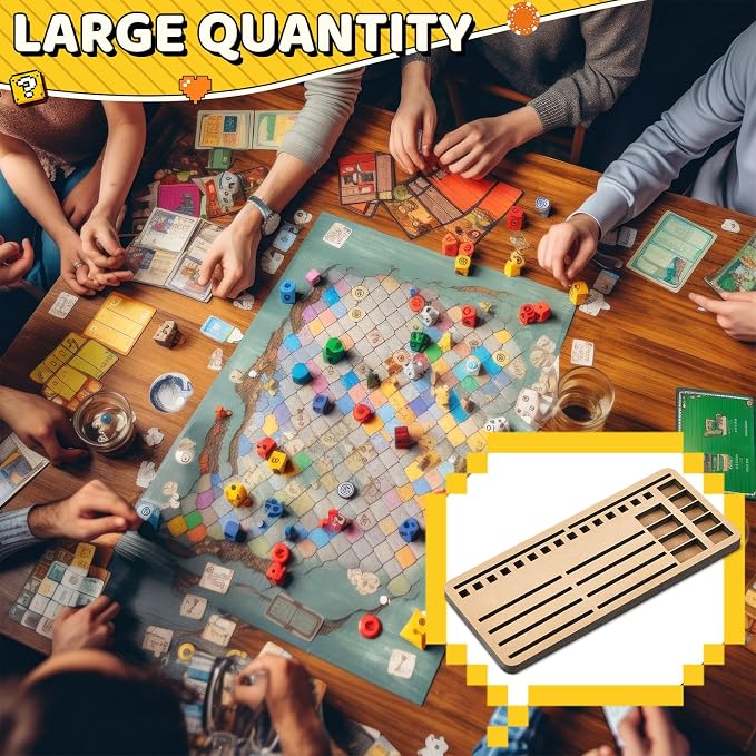 VioraWhite 6 Pcs Game Piece Holders Compatible - Image 6
