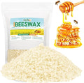 FROKO White Natural Beeswax Pellets 2LB, Organic Beeswax, Beeswax by FROKO