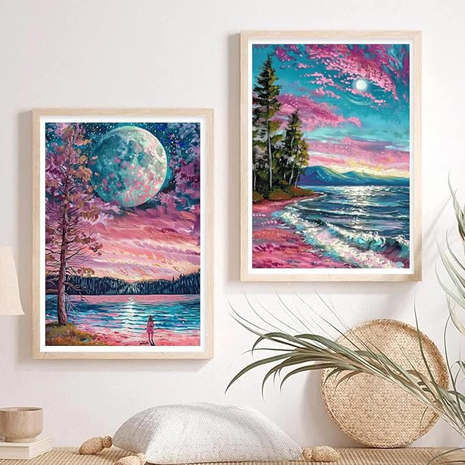 Leatrice 6 Pack Landscape Diamond Painting Kits - Image 7