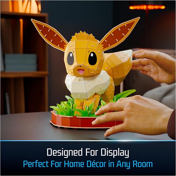 4D Build Pokémon Eevee 3D Puzzle Model Kit, Desk Décor, Shelf Display - Image 6