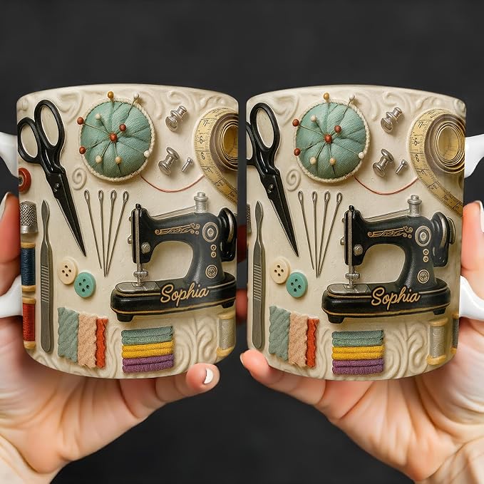Personalized Coffee Mug with Custom Name, Ceramic Coffee Mug - Image 5