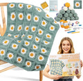 Coopay Crochet Kit for Beginners, Crochet Starter Kit for Blanket, Granny by Coopay