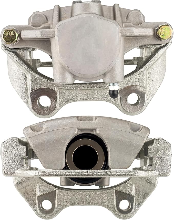 Torchbeam 2PCS Rear Driver and Passenger Side Brake Caliper for 2003-2004,2006 Silverado 1500, 2005 Silverado 1500, 2003-2004,2006 Sierra 1500, 2007 Silverado 1500 Classic, Replace #18B4854+18B4855