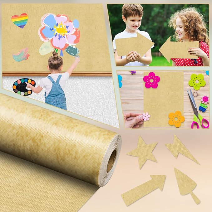 Inkspire Parchment Bulletin Board Paper Roll, 14.8FTx47IN Large Reusable - Image 5