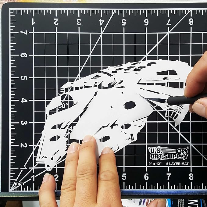 U.S. Art Supply 18" x 24" Self-Healing Cutting Mat 5-Ply - Image 6