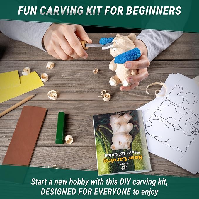 BeaverCraft Wood Carving Kit for Beginners DIY 05 - Image 2