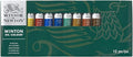 Winsor & Newton Winton Oil Color Paint, Studio Set, 10 x 37ml Tubes, 12 Piece by WinsorNewton