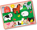 Melissa & Doug Farm Wooden Chunky Puzzle by Unknown