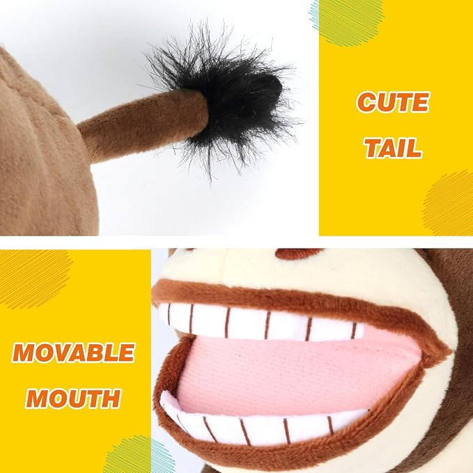 Easfan Donkey Hand Puppet Plush Animal Toy - Image 3