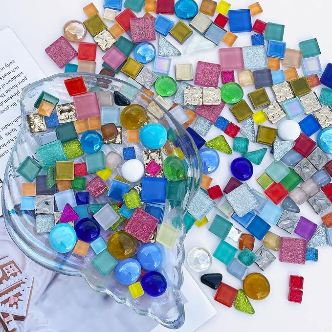 LITMIND 1.1 LB Irregular Glass Mosaic Tiles - Image 4