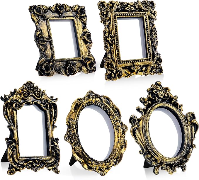 Maitys 5 Pcs Mini Picture Vintage Frames by Maitys