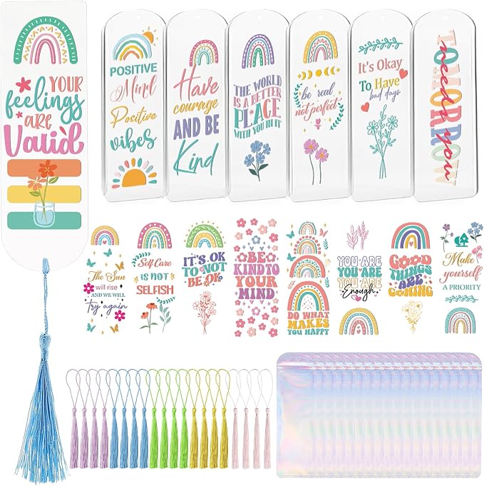 Dazoratix Acrylic Bookmark Making Kit by Dazoratix