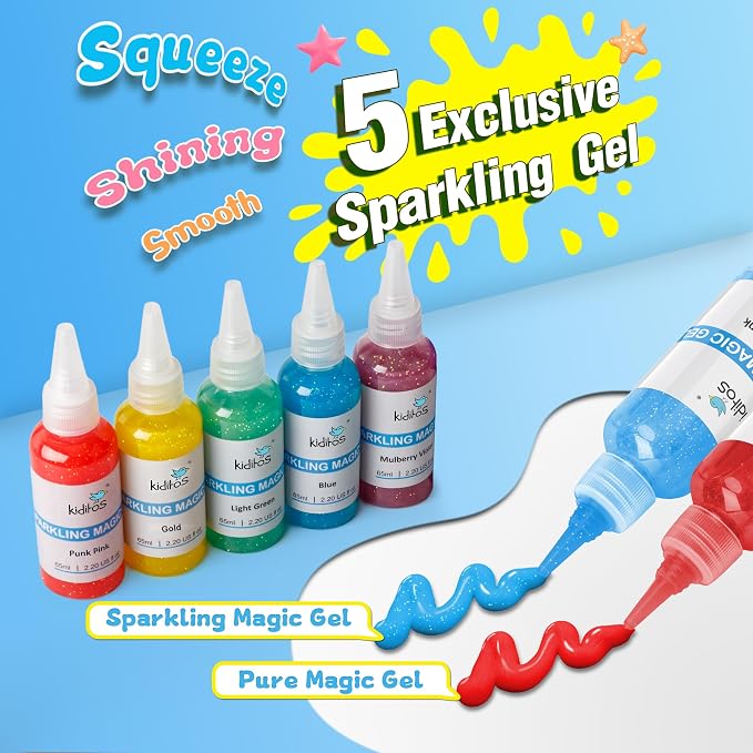 Kiditos Magic Water Elf Toy Kit, Squishies - Image 3