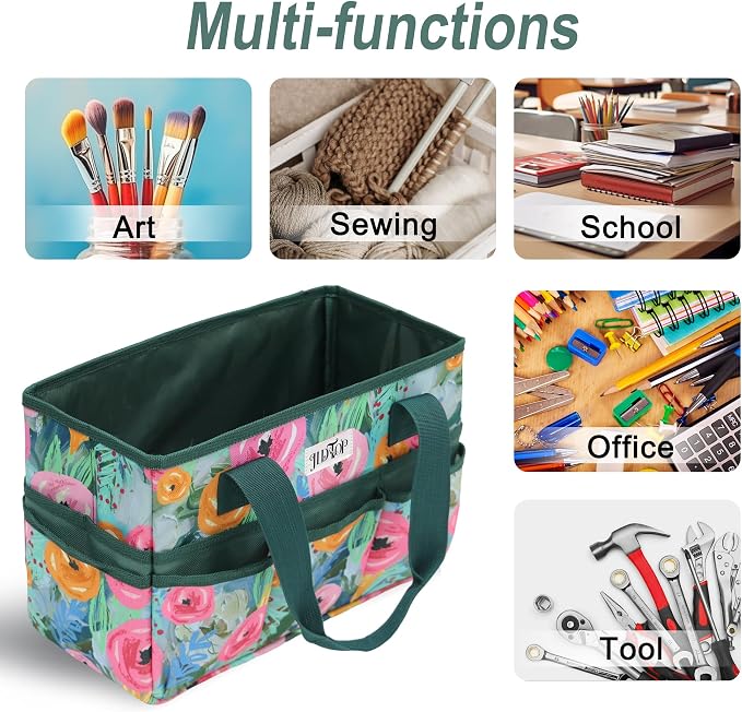 Art Storage Bag, Removable base plate, Open-top Tote - Image 9
