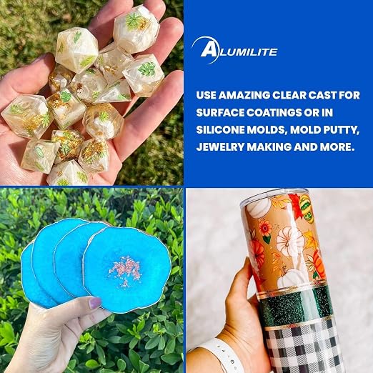 Alumilite Amazing Clear Cast Epoxy Resin Kit 16 Oz - Image 4