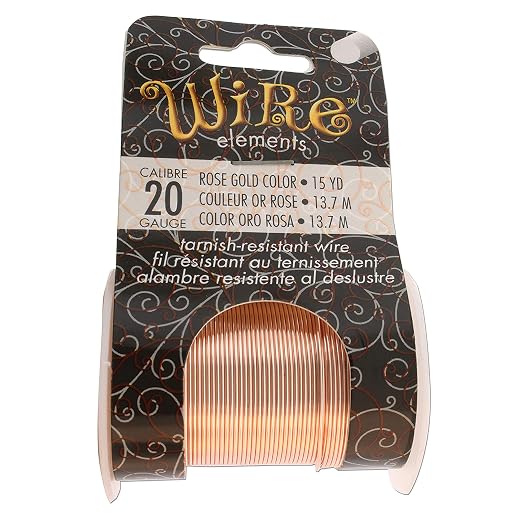 The Beadsmith Wire Elements 20-Gauge Lacquered Tarnish-Resistant Copper Wire - Image 7